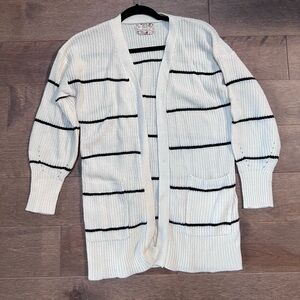 Striped cardigan